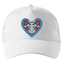 Folklór - srdce modré plné