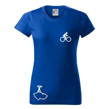 Mapa ČR + kolo na prsu