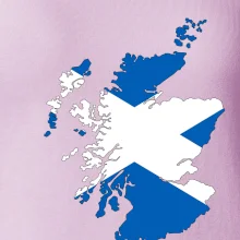Skotsko mapa Skotsko mapa