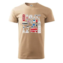 Velká Británie - kreslené ikonky