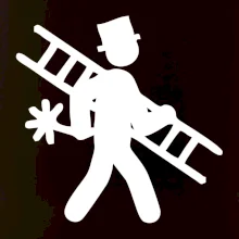 Kominár logo prsník