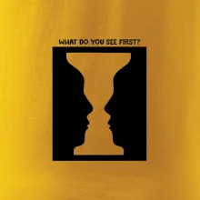 What do you see first? Pohár - Tváre