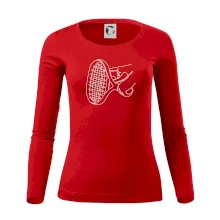 Tenisová raketa jedným ťahom Tenisová raketa jedným ťahom