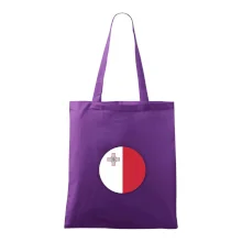 Vlajka Malta okrúhla veľká