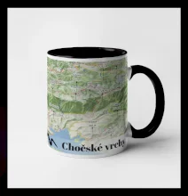 Hrnček mapa Chočské vrchy Hrnček mapa Chočské vrchy