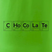 Čokoláda - periodická tabuľka Čokoláda - periodická tabuľka