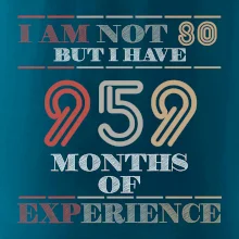 80 years 959 months of experience 80 years 959 months of experience