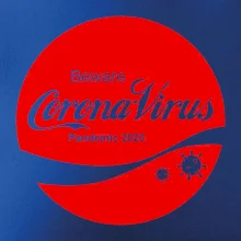 Corona virus pandemic logo
