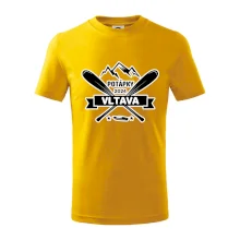 K vode - pádla hory (vlastný nápis)