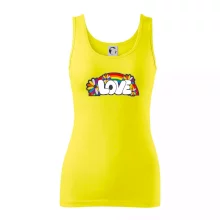 Love s dúhou v pozadí