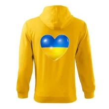 Ukrajina srdce vlajka Ukrajina srdce vlajka