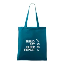Build eat sleep repeat - montážna pena