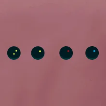 Evolution squash ball