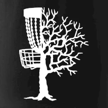 Disc golf pozor strom