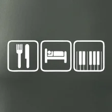 Eat sleep piano v rade