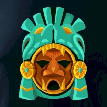 Mayová maska mätová