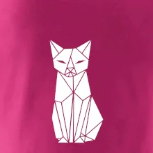 Origami mačka spredu