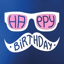 Mustache narozeniny - okuliare Mustache narozeniny - okuliare