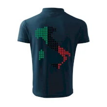 Taliansko obrys vlajka