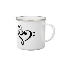 Husľový kľúč srdce