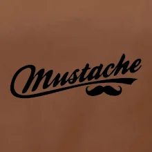 Mustache - nápis