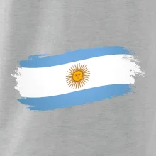 Argentína vlajka obhrýzaná