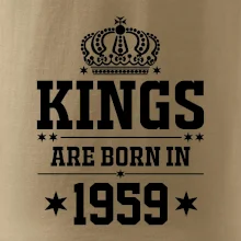 Kings are born in 1959