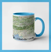 Hrnček mapa Chočské vrchy