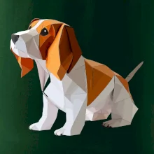 Bígel zlepený z papiera