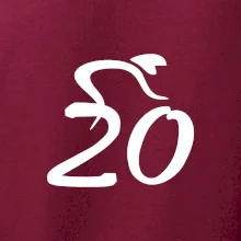 Cyklista oslavuje dvadsiatku (20)