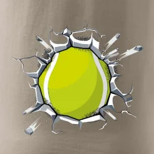 Tenisová loptička v triku