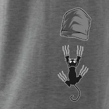 Mačka vypadla z vrecka