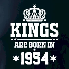 Kings are born in 1954