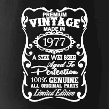 Vintage Etiketa - 1977