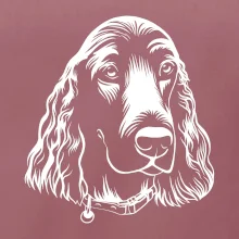 Kokeršpaniel - hlava kreslená