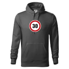 Dopravná značka - obmedzenie rýchlosti 30