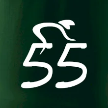 Cyklista oslavuje päťdesiatpäťku (55)