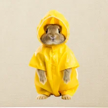 Králik v pláštenke