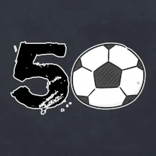 Futbal okrúhle narodeniny 50