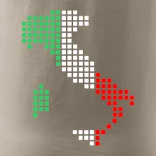 Taliansko obrys vlajka