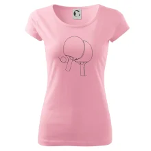 Rakety na stolný tenis jedným ťahom