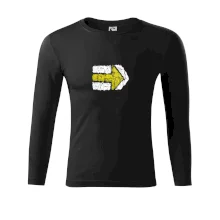 Párová turistická značka žlutá Párová turistická značka žlutá