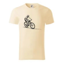 MTB kreslený cyklista MTB kreslený cyklista