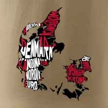 Mapy - názvy miest - Dánsko