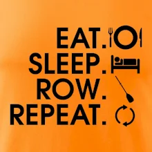 Eat sleep row repeat