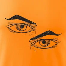 Párový motív - oko naštvané