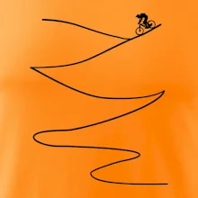 Cyklo zjazd z kopca Cyklo zjazd z kopca