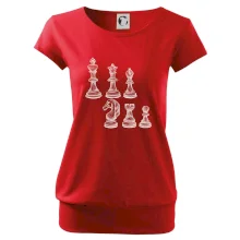 Šachové figúrky kreslené