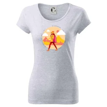 Farebný párový motív na hory