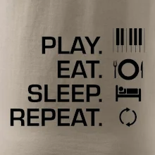 Play eat sleep piano